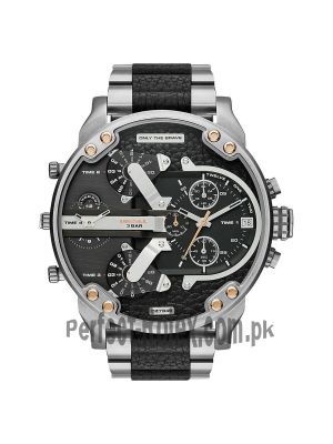 MR. DADDY 2.0 BLACK DIAL STAINLESS STEEL MEN'S WATCH Price in Pakistan
