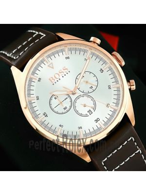 Hugo Boss Champion Silver Dial Chronograph Watch Price in Pakistan