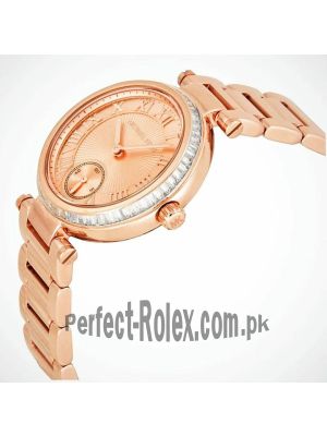 Michael Kors Skylar Rose Gold Dial Rose Gold-tone Ladies Watch Price in Pakistan