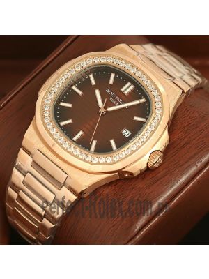 Patek Philippe Nautilus Brown Dial Watch Price in Pakistan