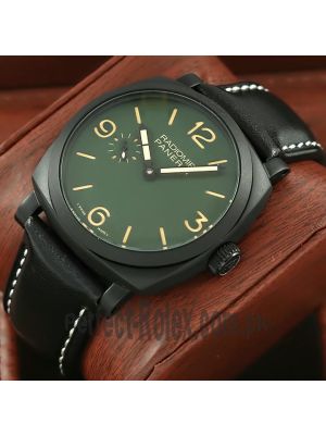 Radiomir Panerai Green Dial Watch Price in Pakistan