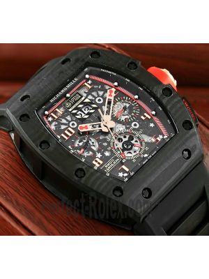 Richard Mille RM 011 Romain Grosjean's Men's Carbon Fiber Watch Price in Pakistan
