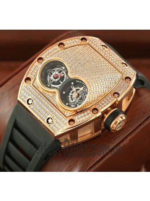 Richard Mille RM 053 Tourbillon Pablo Mac Donough Diamond Mens Watch Price in Pakistan