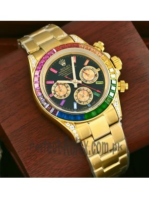 Rolex Daytona Rainbow Watch Price in Pakistan