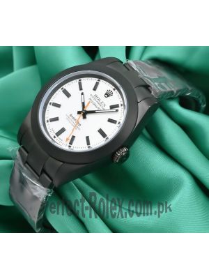 Rolex Milgauss Black PVD with White Dial Watch Price in Pakistan