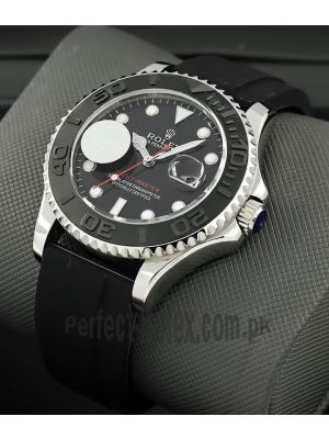 Rolex Yacht-Master Black Dial Swiss Watch Price in Pakistan