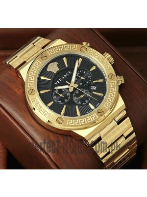 Versace Men's Black Dial Watch Price in Pakistan