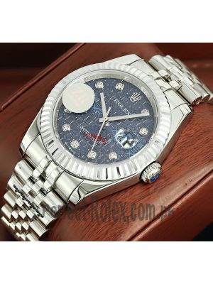 Rolex Datejust Blue Dial Swiss Watch Price in Pakistan