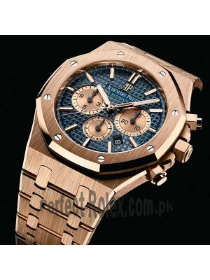 Audemars Piguet Royal Oak Blue Dial Mens Watch Price in Pakistan