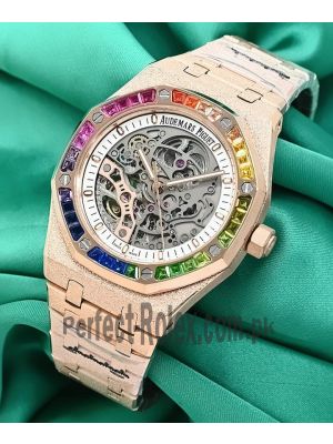 Audemars Piguet Royal Oak Skeleton Frosted Watch Price in Pakistan