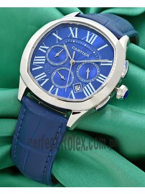 Drive de Cartier Blue Mens Watch Price in Pakistan