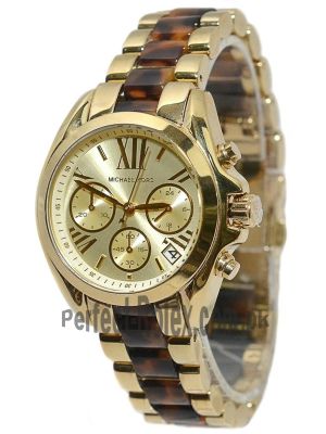 Michael Kors MK5973 Gold Dial Gold Tone Stainless Chrono Women's Watch Price in Pakistan