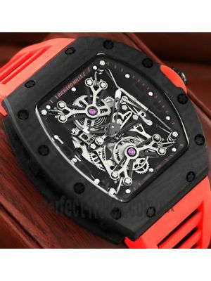 Richard Mille Men's Carbon Fiber Watch Price in Pakistan