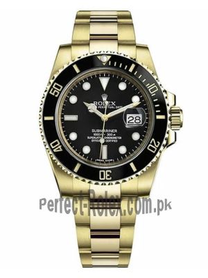 Rolex Submariner Black Dial Watch (Swiss Quality ETA Movement 2836) Price in Pakistan