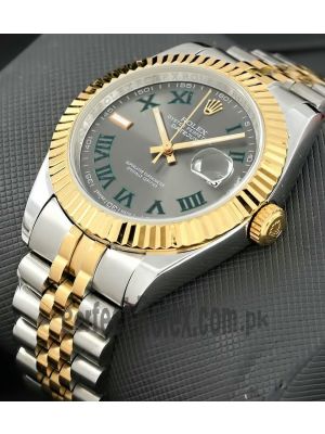Rolex DateJust Wimbledon Dial Watch Price in Pakistan