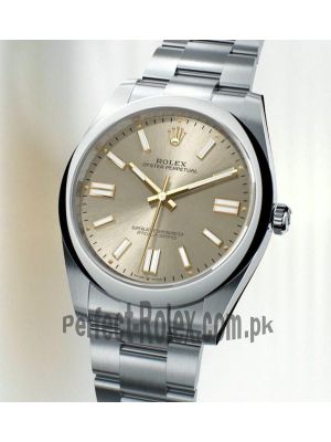 Rolex Oyster Perpetual - The essence of the Oyster Gray Dial Watch  Price in Pakistan
