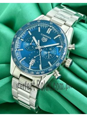 TAG Heuer Carrera Chronograph Blue Dial Watch Price in Pakistan