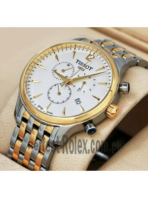 Tissot 1853 white Dial Two Tone Watch Price in Pakistan