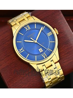 Tissot Chemin des Tourelles Powermatic 80 Blue Dial Watch Price in Pakistan