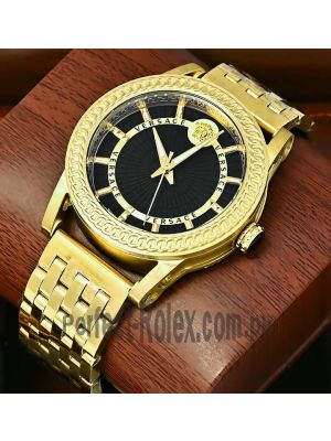 Versace Men's Gold Tone Watch Price in Pakistan